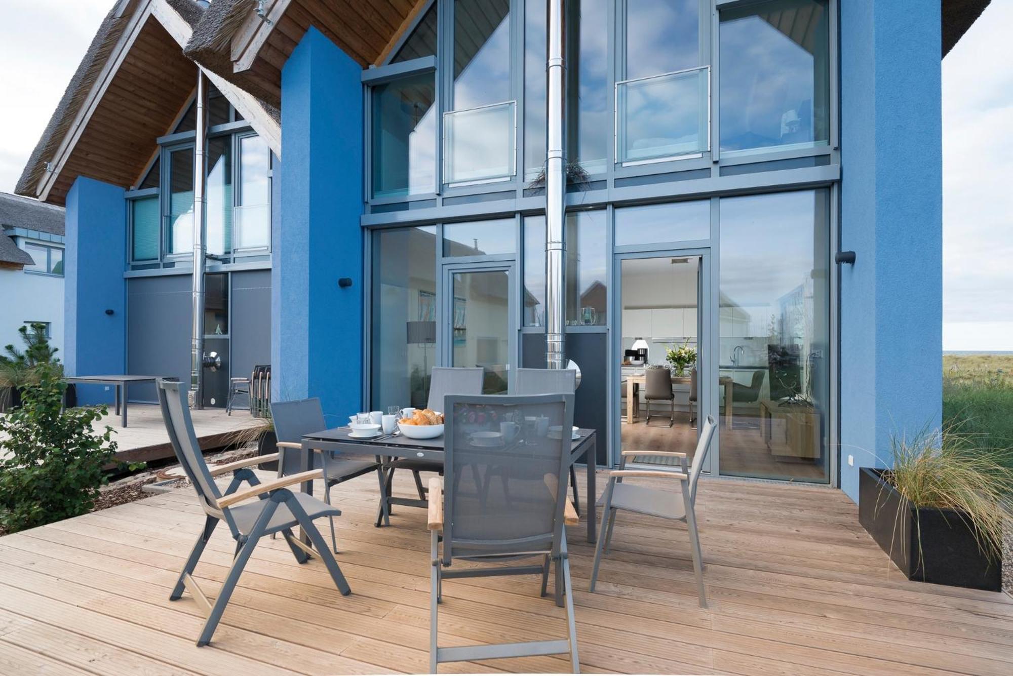 Ostsee - Reetdachhaus Nr 36 "Warder" Im Strand Resort Heiligenhafen Dış mekan fotoğraf